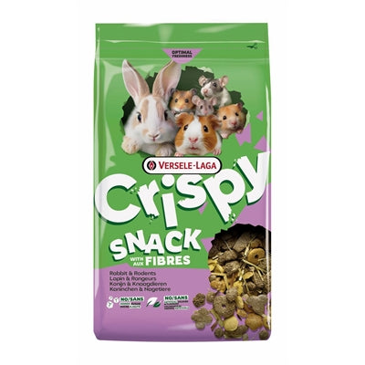 VERSELE-LAGA CRISPY SNACK MET VEZELS 550 GR