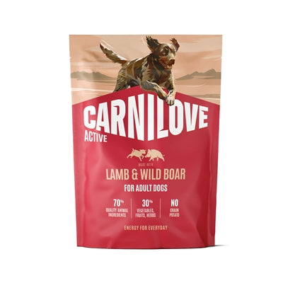CARNILOVE ACTIVE ADULT ALL BREEDS LAMB / WILD BOAR 1,5 KG