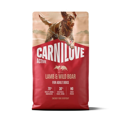 Carnilove Active Adult All Breeds Lamb / Wild Boar hondenvoer droogvoer