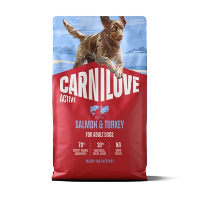 CARNILOVE ACTIVE ADULT ALL BREEDS SALMON / TURKEY 4 KG