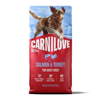 CARNILOVE ACTIVE ADULT ALL BREEDS SALMON / TURKEY 12 KG
