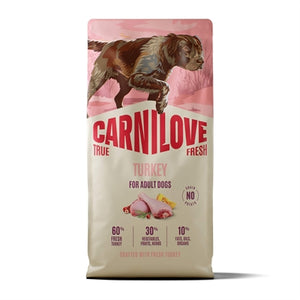 Carnilove True Fresh Adult All Breeds Turkey hondenvoer droogvoer 12 kg