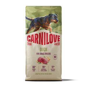 Carnilove True Fresh Adult Small Breed Duck hondenvoer droogvoer 4 kg