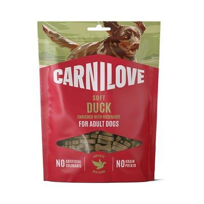 CARNILOVE SOFT SNACK DUCK / ROSEMARY 200 GR