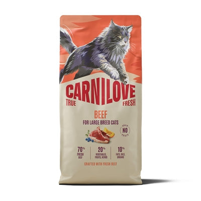 Carnilove True Fresh Adult Large Breed Beef kattenvoer droogvoer