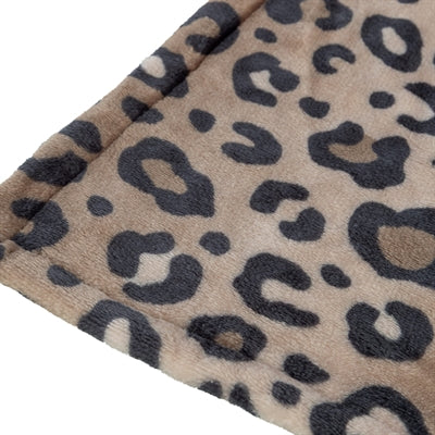 Trixie Hondendeken Leo Softpluche Panterprint hondenmand