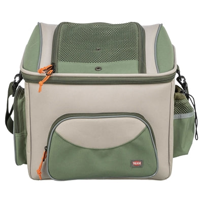 TRIXIE FIETSMAND VOOR STUUR POLYESTER OLIJFGROEN / BEIGE