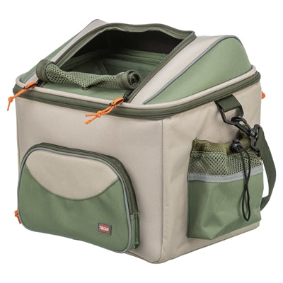 Trixie Fietsmand Voor Stuur Polyester Olijfgroen / Beige outdoor 48x34x40 cm