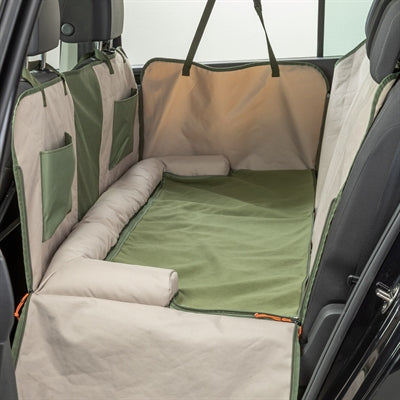Trixie Autobeschermdeken Met Omkeerbare Hoes Olijfgroen / Beige outdoor 161x210 cm