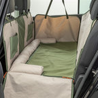 Trixie Autobeschermdeken Met Omkeerbare Hoes Olijfgroen / Beige outdoor 161x210 cm