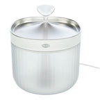 Trixie Drinkfontein Aqua Clear Kunststof / Rvs Wit voerbak hond 18x18x16 cm