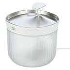Trixie Drinkfontein Aqua Clear Kunststof / Rvs Wit voerbak hond 18x18x16 cm