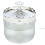 Trixie Drinkfontein Aqua Clear Kunststof / Rvs Wit voerbak hond 18x18x16 cm