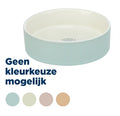 TRIXIE VOERBAK / DRINKBAK KERAMIEK ASSORTI 12X12X3,5 CM