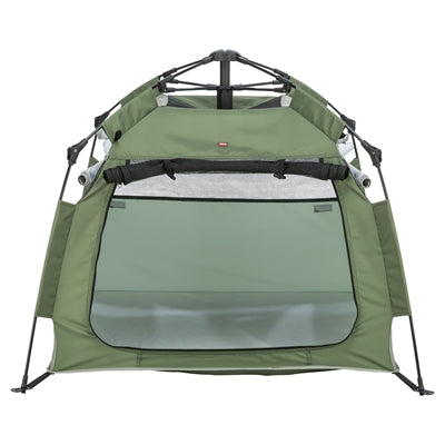Trixie Hondentent Pop-up Olijfgroen / Beige outdoor 100x100x80 cm