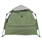 Trixie Hondentent Pop-up Olijfgroen / Beige outdoor 100x100x80 cm