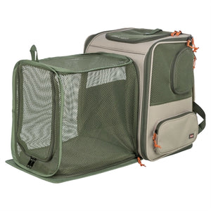Trixie Rugzak Rocco Maximaal hondentas 10 kg Beige / Olijfgroen