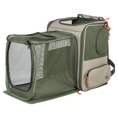 Trixie Rugzak Rocco Maximaal hondentas 10 kg Beige / Olijfgroen