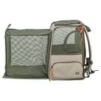 Trixie Rugzak Rocco Maximaal hondentas 10 kg Beige / Olijfgroen