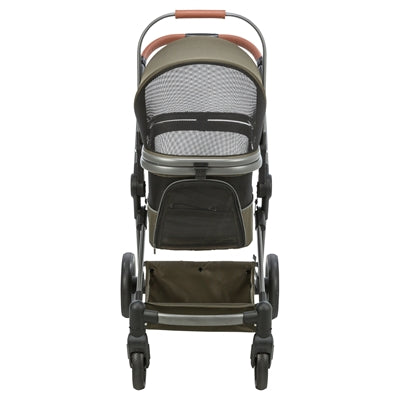 Trixie Hondenbuggy Maximaal hondenbench transportbox 22 kg Olijfgroen