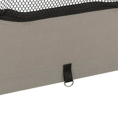 Trixie Opvouwbare Ren 8 Elementen Grijs / Zwart outdoor 59x78 cm