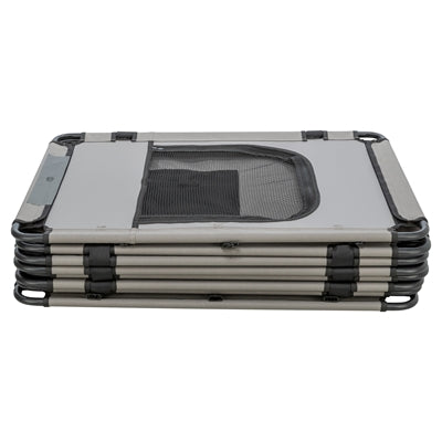 Trixie Opvouwbare Ren 8 Elementen Grijs / Zwart outdoor 59x78 cm