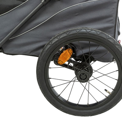 Trixie Fietskar Opvouwbaar Snelvouw Functie Tot outdoor 45 kg Grijs