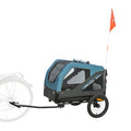 TRIXIE FIETSKAR TOT 45 KG BLAUW / GRIJS