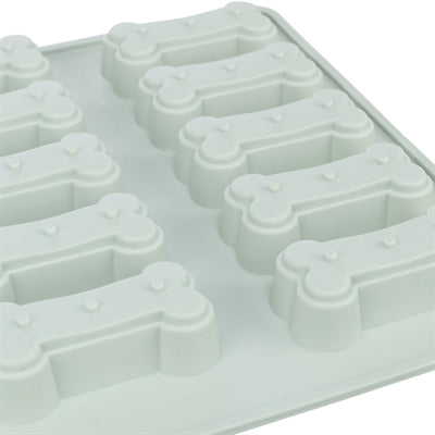 Trixie Bakmat Voor Dierensnacks Botvorm Bpa Vrij Grijs cadeau artikelen 24x29 cm