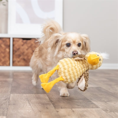 Trixie Vogel Pluche Geel hondenspeelgoed 38 cm