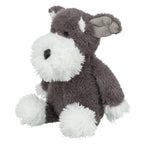 Trixie Hond Met Snor Pluche Grijs hondenspeelgoed 38 cm