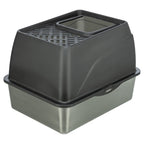 Trixie Kattenbak Hop-in Rvs Grijs 40x52x39 cm
