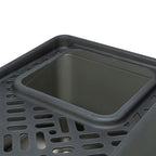 Trixie Kattenbak Hop-in Rvs Grijs 40x52x39 cm