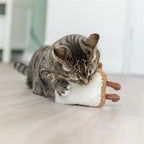 Trixie Toast XXL Pluche Met Amerikaanse Catnip kattenspeelgoed 18 cm