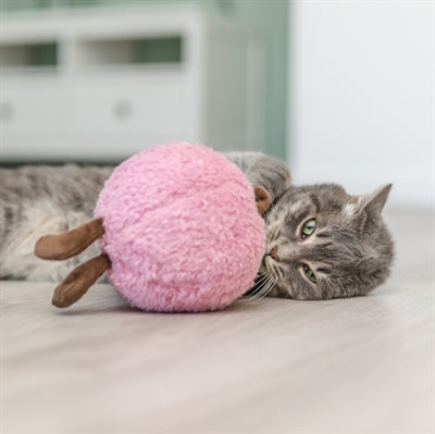 Trixie Perzik XXL Pluche Met Amerikaanse Catnip kattenspeelgoed 20 cm