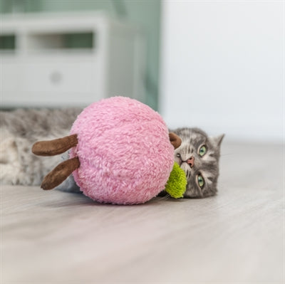 Trixie Perzik XXL Pluche Met Amerikaanse Catnip kattenspeelgoed 20 cm