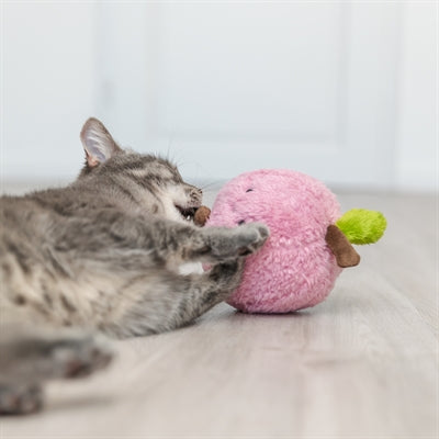 Trixie Perzik XXL Pluche Met Amerikaanse Catnip kattenspeelgoed 20 cm