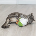 Trixie Bloemkool XXL Pluche Met Amerikaanse Catnip kattenspeelgoed 18 cm