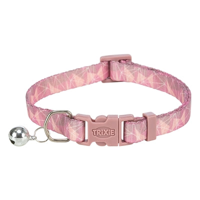 Trixie Kattenhalsband Geometrisch Motief Assorti halsbanden lijnen nylon 20-34x1 cm
