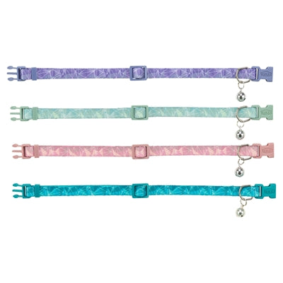 Trixie Kattenhalsband Geometrisch Motief Assorti halsbanden lijnen nylon 20-34x1 cm