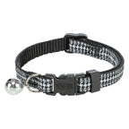 Trixie Kattenhalsband Hanenpoot Motief Assorti halsbanden lijnen nylon 20-30x1 cm