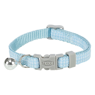 Trixie Kattenhalsband Hanenpoot Motief Assorti halsbanden lijnen nylon 20-30x1 cm
