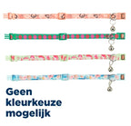 Trixie Kattenhalsband Flower Power Assorti halsbanden lijnen nylon 19-31x1 cm