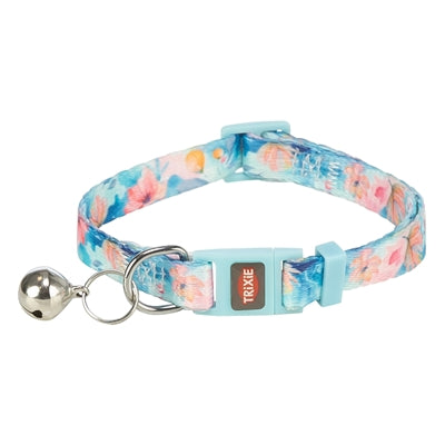Trixie Kattenhalsband Flower Power Assorti halsbanden lijnen nylon 19-31x1 cm