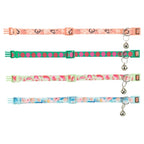 Trixie Kattenhalsband Flower Power Assorti halsbanden lijnen nylon 19-31x1 cm