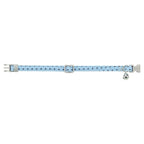 Trixie Kattenhalsband Stippen Motief Blauw halsbanden lijnen nylon 20-30x1 cm