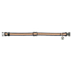 Trixie Kattenhalsband Gestreept Blauw / Oranje halsbanden lijnen nylon 20-30x1 cm