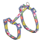 Trixie Kattentuigje Met Riem Bloemen Motief Assorti halsbanden lijnen overig 27-45x1 cm