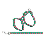 Trixie Kattentuigje Met Riem Flower Power Motief Assorti halsbanden lijnen overig 35-59x1,3 cm