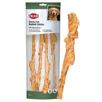 Trixie Denta Fun Rabbit Sticks Met Kippenborst hondensnacks kauwsnack 100 gr